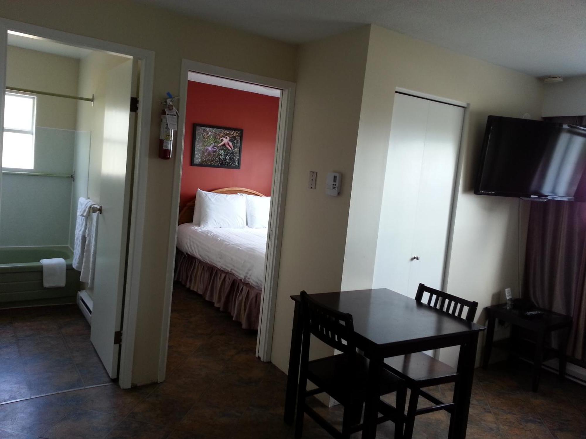 كامبل ريفر Edgewater Motel الغرفة الصورة